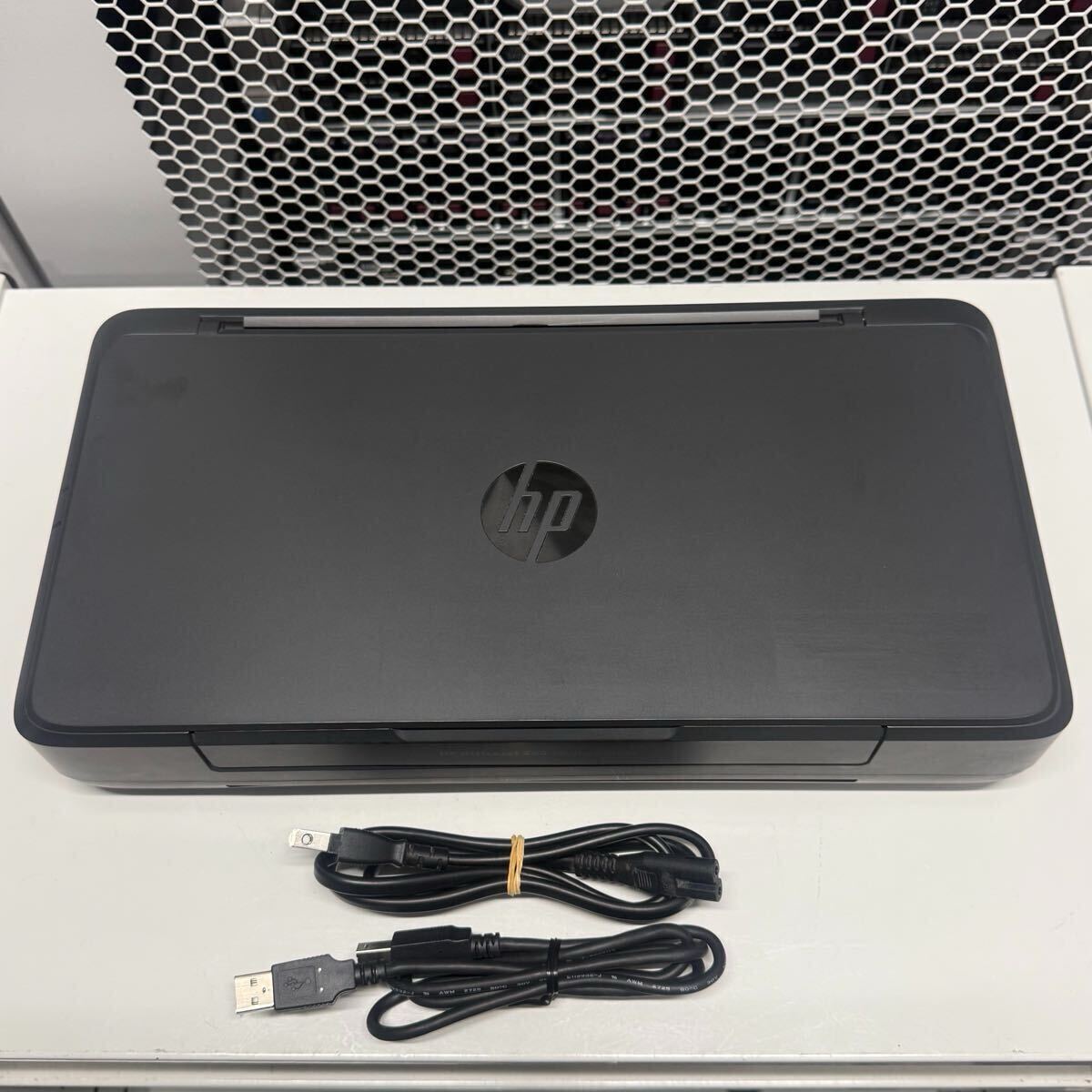 @SR561 動作確認済み美品 6枚 HP Officejet 200 Mobile A4カラー モバイルプリンター Wifi/USB AirPrint対応 インク無し CZ993A#ABJ拍卖