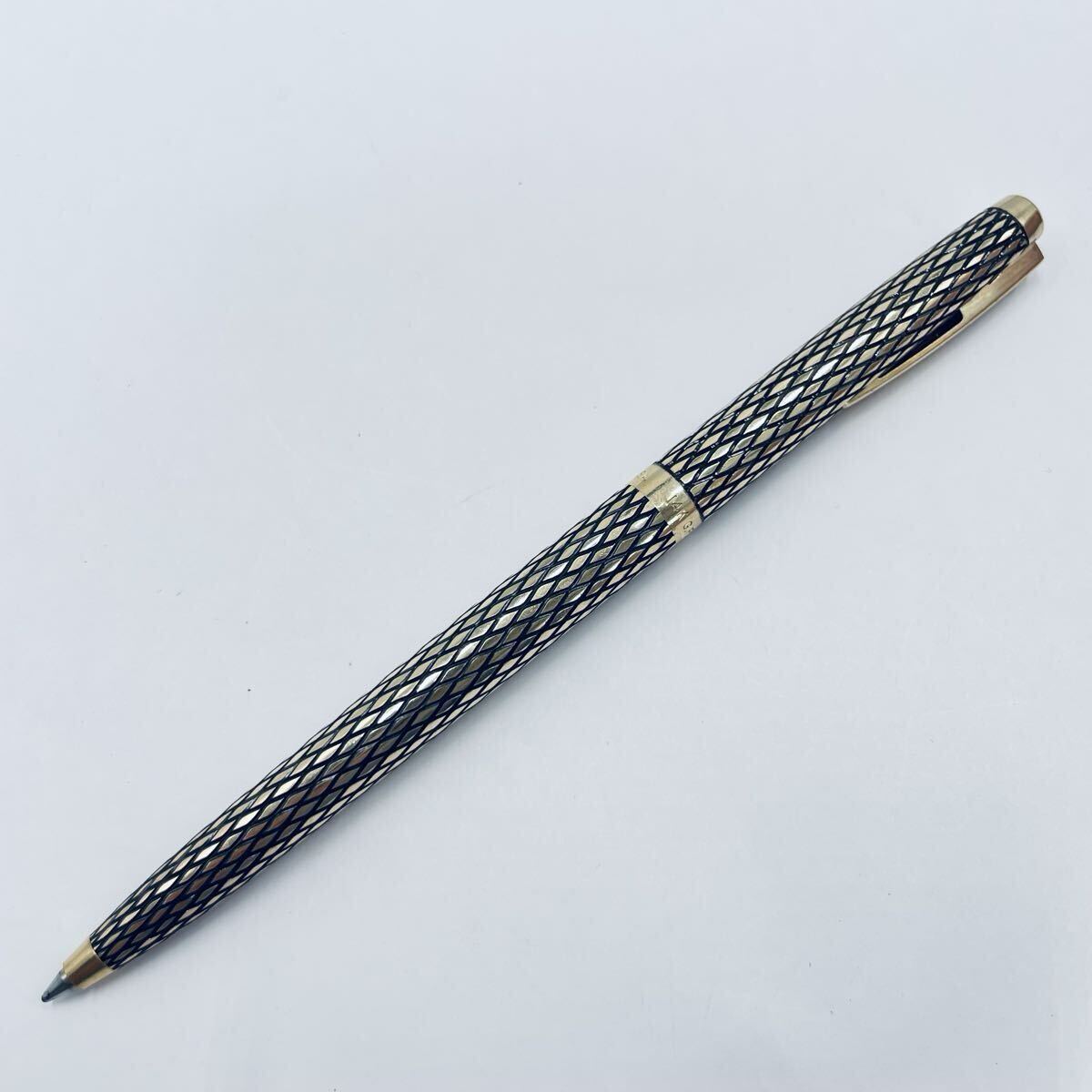 SHEAFFER/シェーファー インペリアル ソボリン 14K金張り ボールペン USA製 14K GF 王冠刻印 SHEAFFER 筆記確認済 当時物 青インク F-2287拍卖