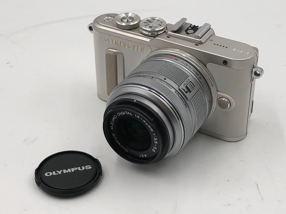 ♪▲【OLYMPUS オリンパス】ミラーレス一眼レフカメラ 部品取りM E-PL8 0602 8拍卖
