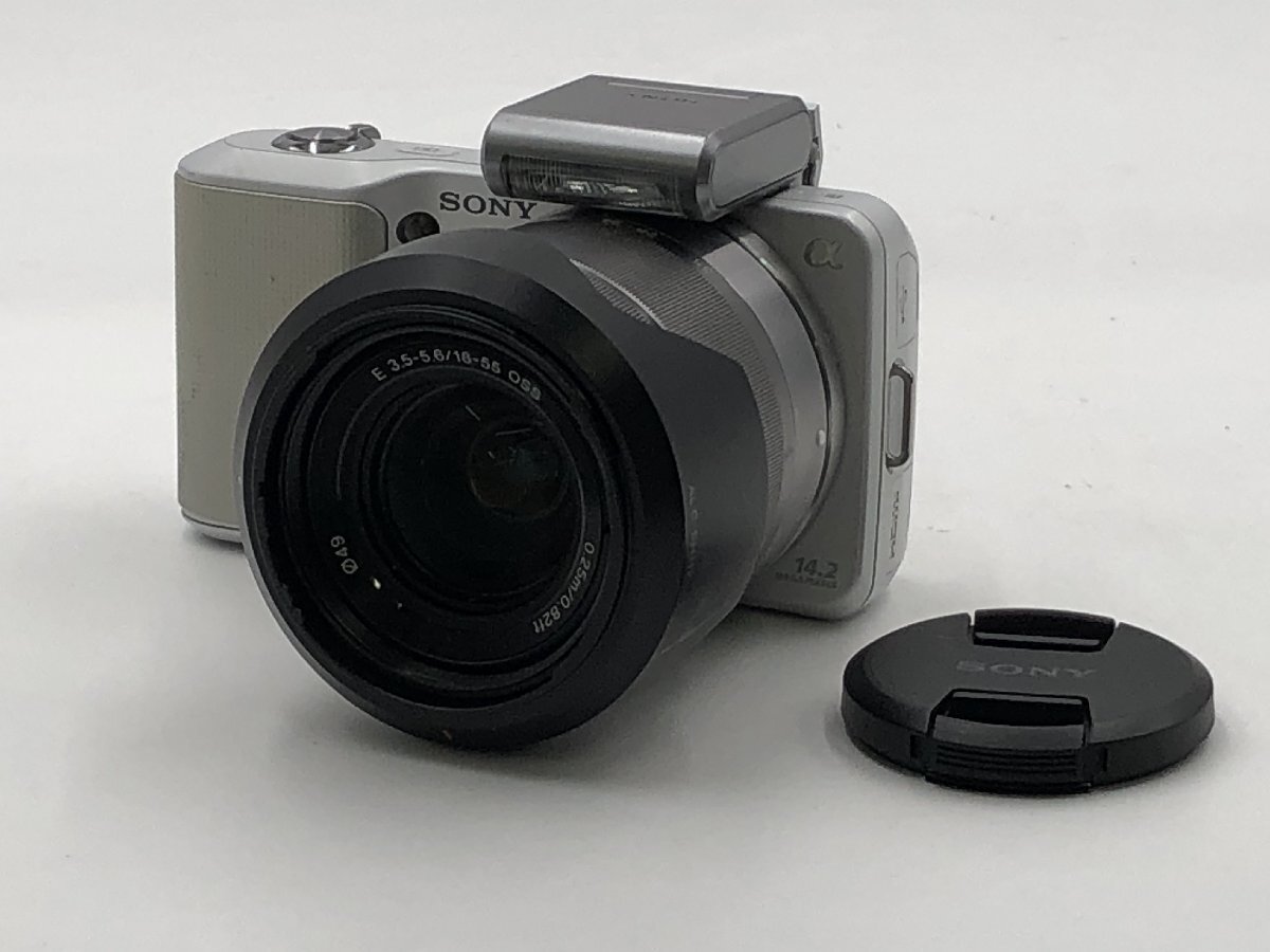 ♪▲【SONY ソニー】ミラーレス一眼レフカメラ NEX-3 0602 8拍卖