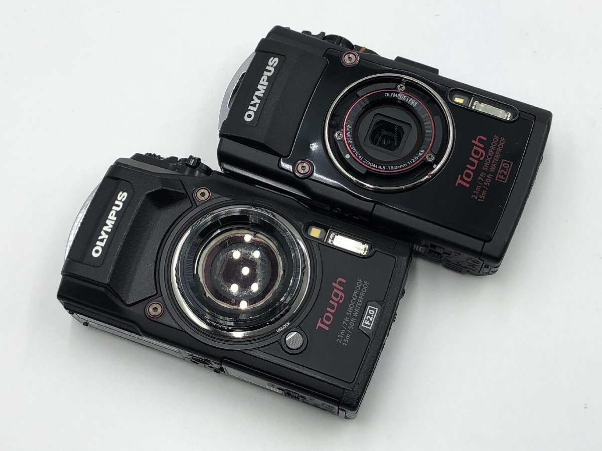 ♪▲【OLYMPUS オリンパス】コンパクトデジタルカメラ 2点セット Tough TG-5/TG-4 まとめ売り 0616 8拍卖