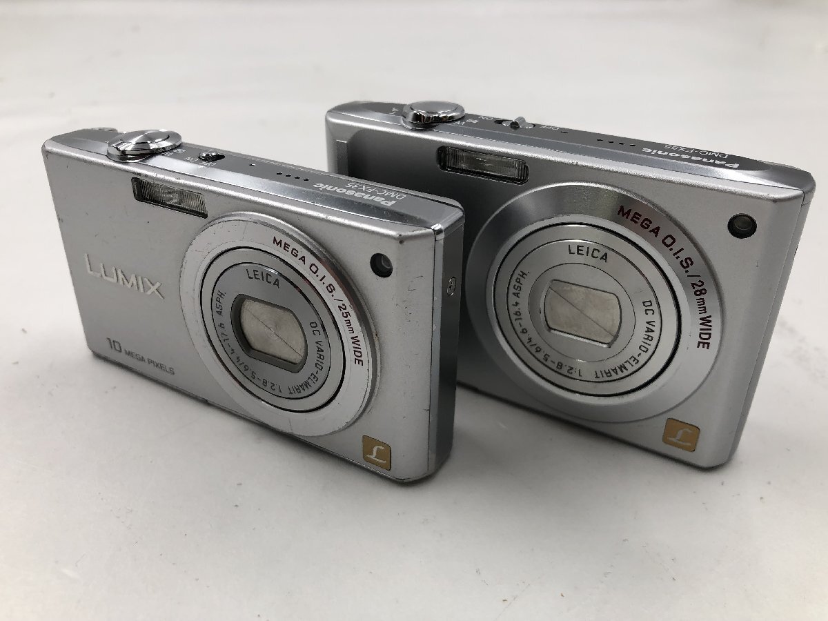 ♪▲【Panasonic パナソニック】コンパクトデジタルカメラ 2点セット DMC-FX55/FX35 まとめ売り 0619 8拍卖
