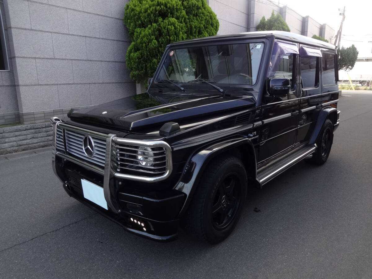 メルセデスベンツ Gクラス AMG ロング G55 ゲレンデ W463 2006yモデル 車検 令和9年12月 走行62000㎞♪拍卖
