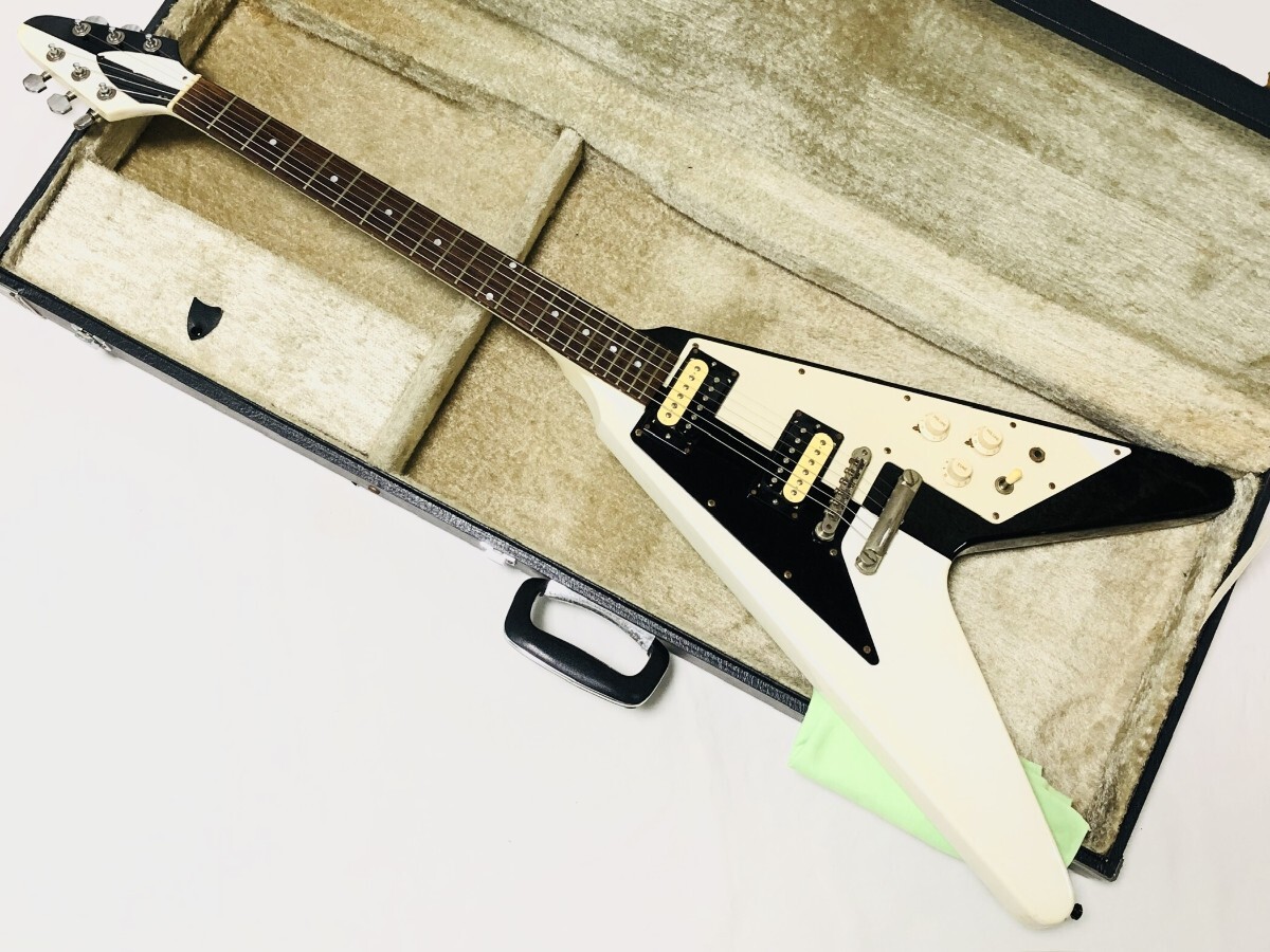 FERNANDES BURNY FV-85MS Michael Schenker フェルナンデス バーニー フライングV / MADE IN JAPAN 1980s 拍卖