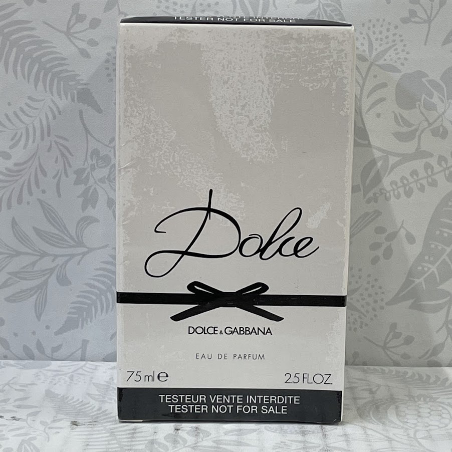 【F1236-6】新品 ドルチェ&ガッバーナ ドルチェ (テスター) EDPSP 75ml 香水 フレグランス DOLCE TESTER DOLCE&GABBANA拍卖