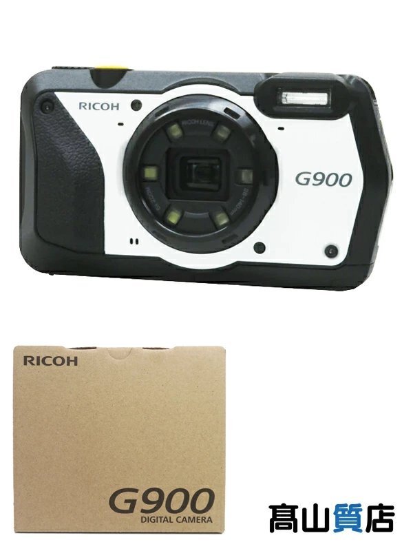 【b03】 未使用 リコー RICOH G900 2019年7月発売 コンパクトデジタルカメラ 20m防水 防じん 耐衝撃2.1m拍卖