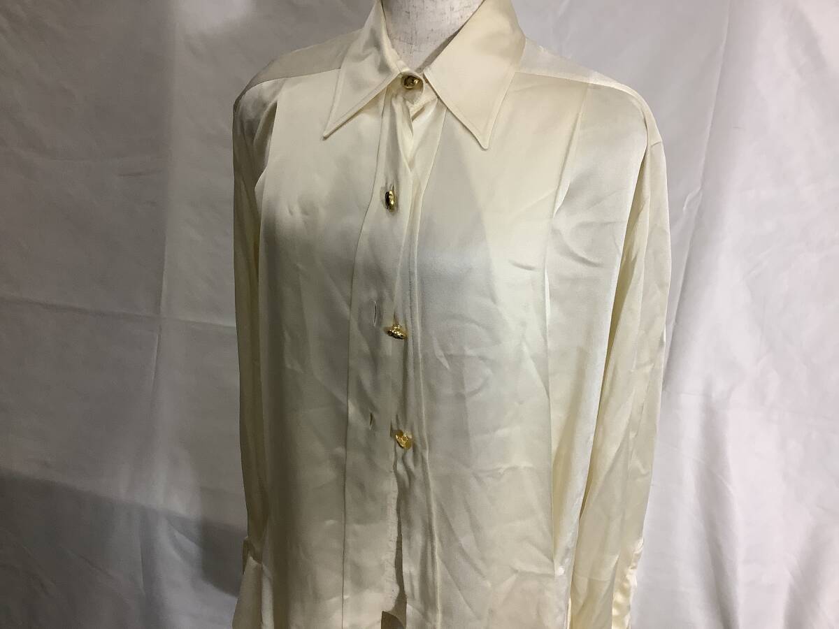 GIANFRANCO FERRE ジャンフランコ・フェレ ロングスリーブ ブラウス(レディース) 中古品 送料無料 1円〜【106-18.NT】拍卖