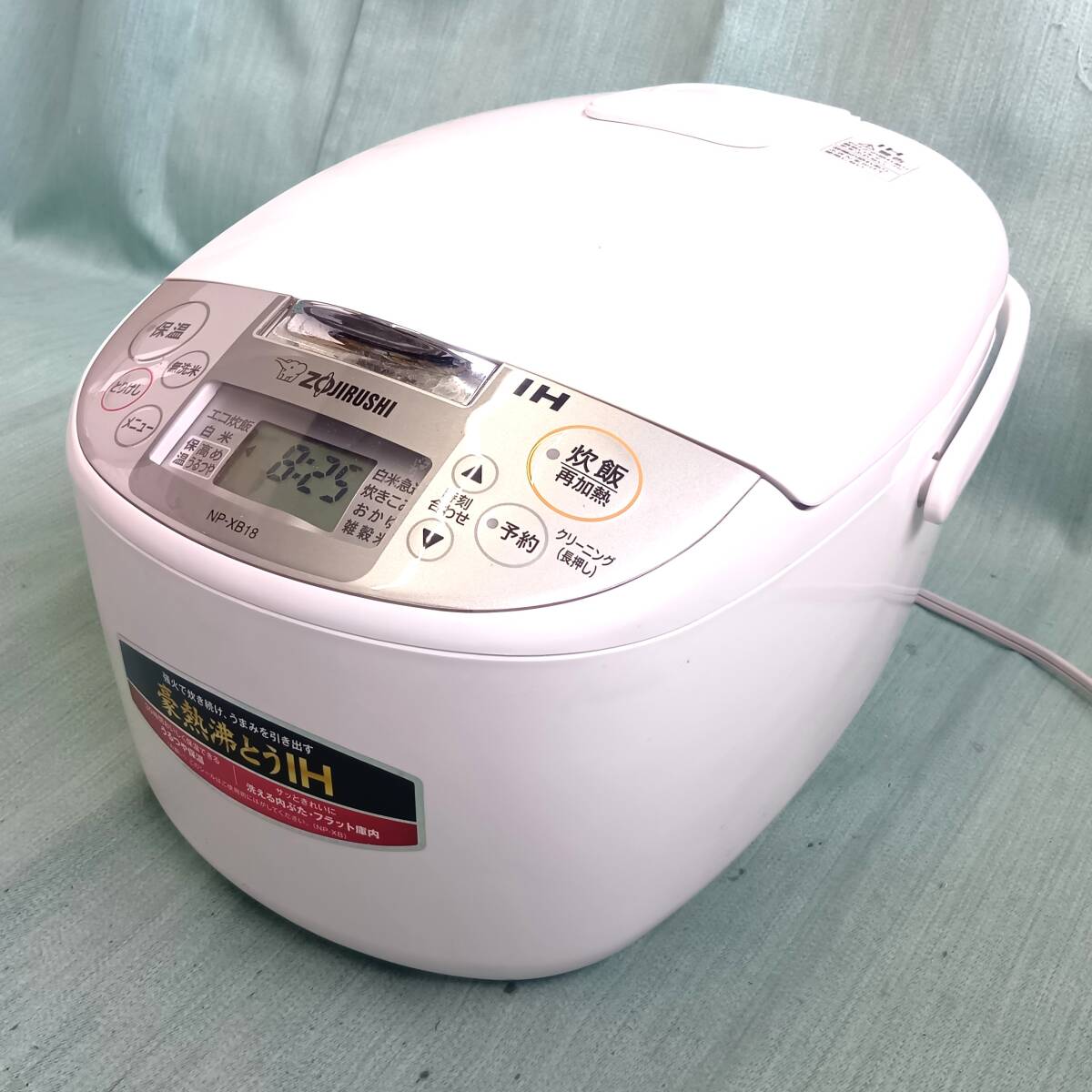 【10667】 中古品 2022年製 象印 極め炊き NP-XB18 IH炊飯ジャー 10合炊き拍卖