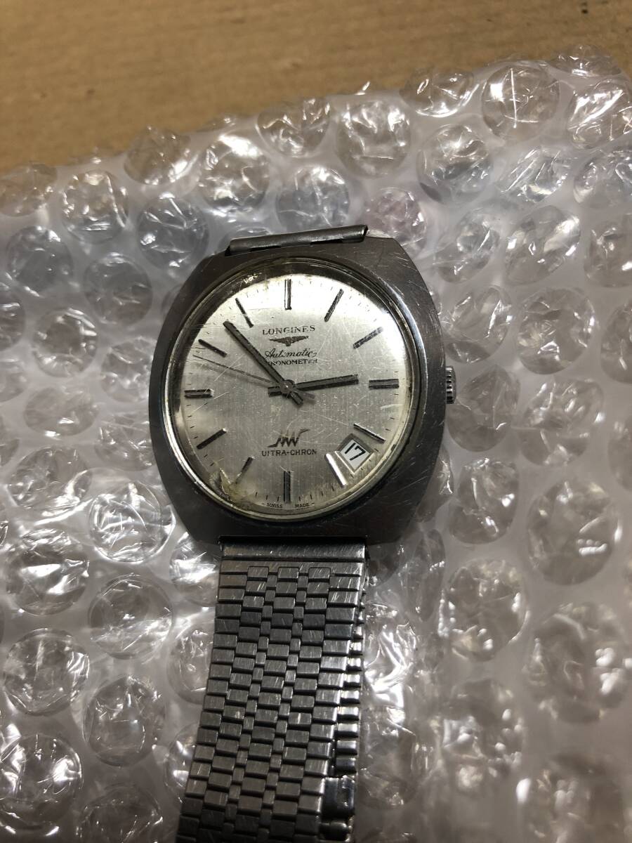 古い ロンジン ウルトラクロン クロノメーター LONGINES ULTRA-CHRON CHRONOMETER 腕時計拍卖