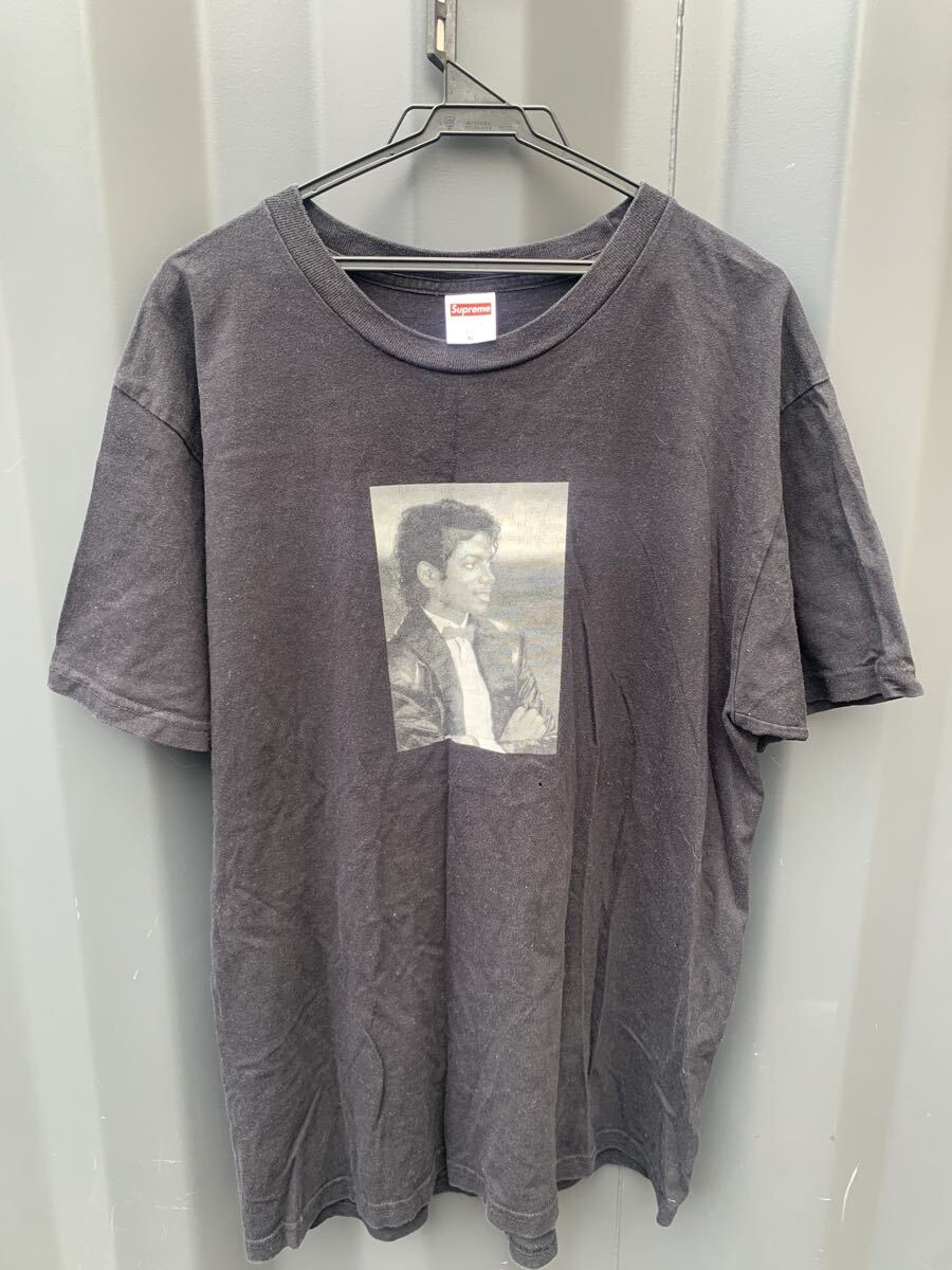 Supreme シュプリーム マイケルジャクソン TシャツXLサイズ ブラック拍卖