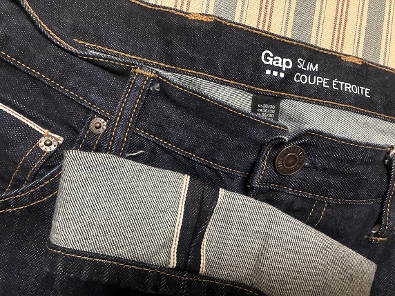 即決★GAP 赤耳付き スリム デニム №456拍卖