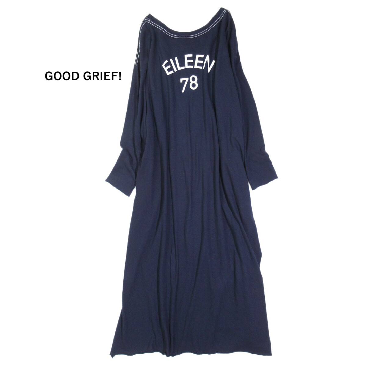 L'Appartement取扱 グッドグリーフ good grief EILEEN バックロゴ ワンピース FREE拍卖