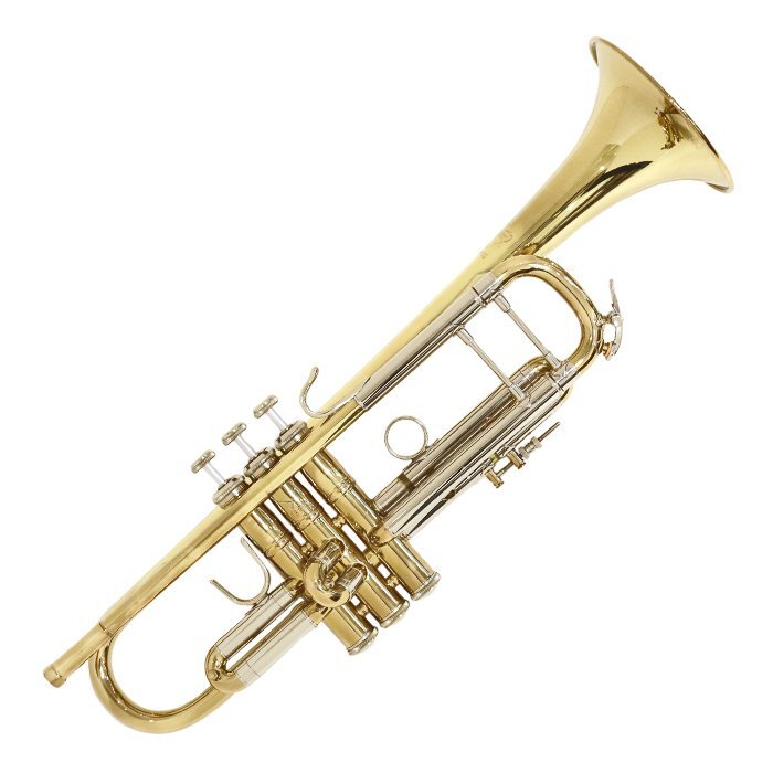 ヴィンセント バック(Vincent Bach)トランペット Stradivarius MODEL 180ML37GL ミディアムラージ 37ベル イエローブラスベル B♭ 金管楽器拍卖