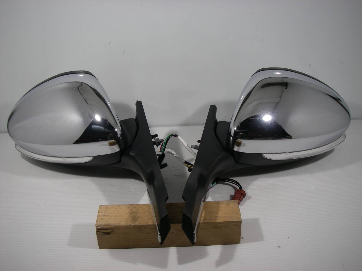 (280-120-M1) プジョー 208 A9系 A9HN01 後期 中古純正ドアミラー左右セット拍卖