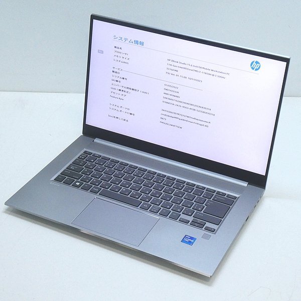 ジャンク□HP ZBook Studio 15.6 G8 11世代 Core i7 11850H/32GB/RTX A2000/ストレージなし/15型/フルHD拍卖