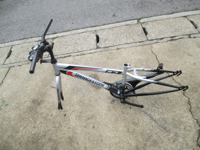 ブリヂストン 男の子…子供自転車用フレーム /未使用???拍卖