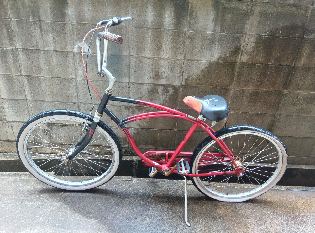 Schwinn ビーチクルーザー シュウィン 自転車 ビンテージ26インチ拍卖