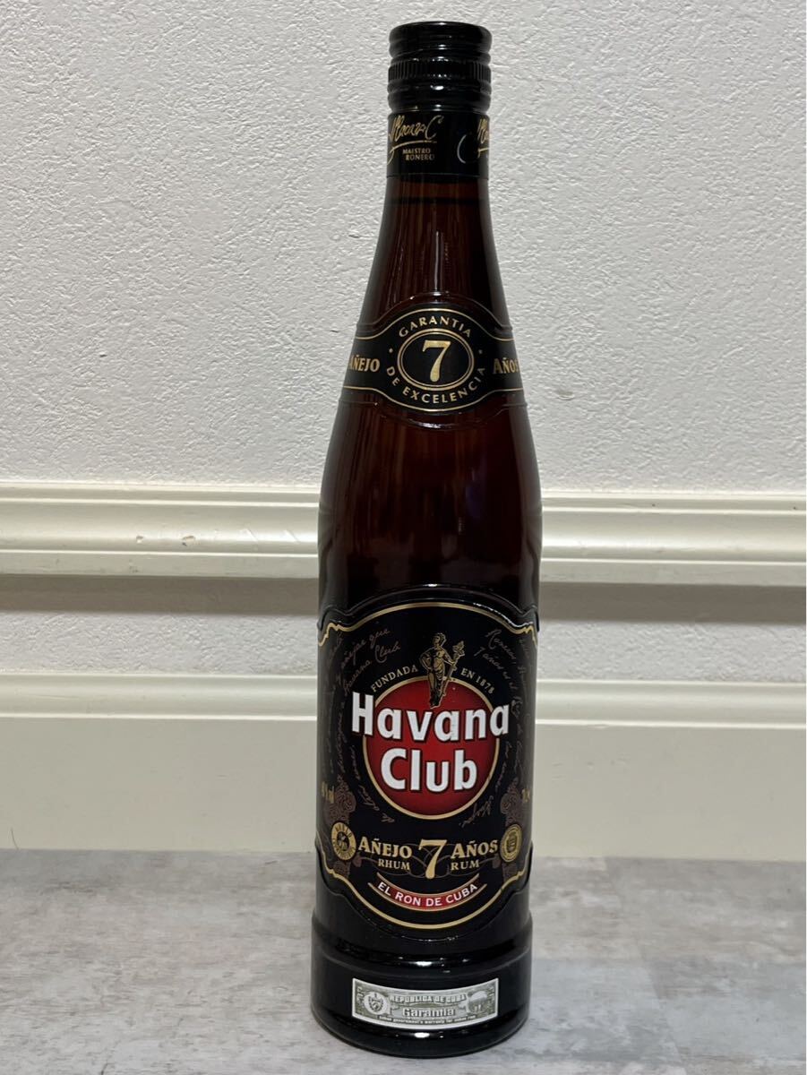 未開栓 Havana Club ハバナクラブ 7年 ラム酒 700ml 40%拍卖