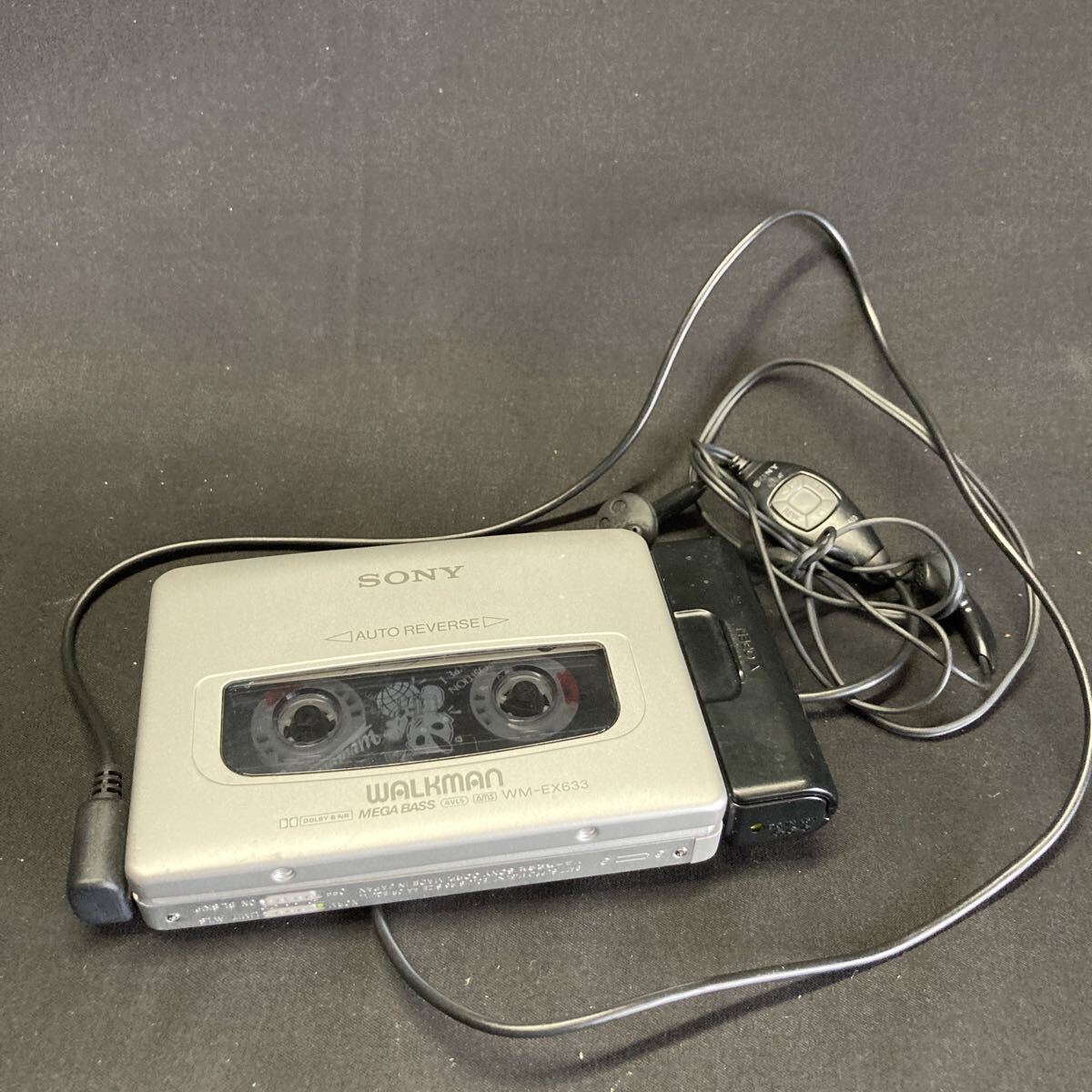 動作未確認 SONY WALKMAN WM-EX633 カセットプレーヤー AUTO REVERSE ソニー カセットレコーダー カセットウォークマン TCM-48 WALKMAN 拍卖
