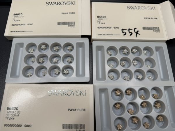 554-SWAROVSKI スワロフスキー ルース ビーズ 裸石 ヴィンテージ デコパーツ,手芸,ネイル,ラインストーン拍卖