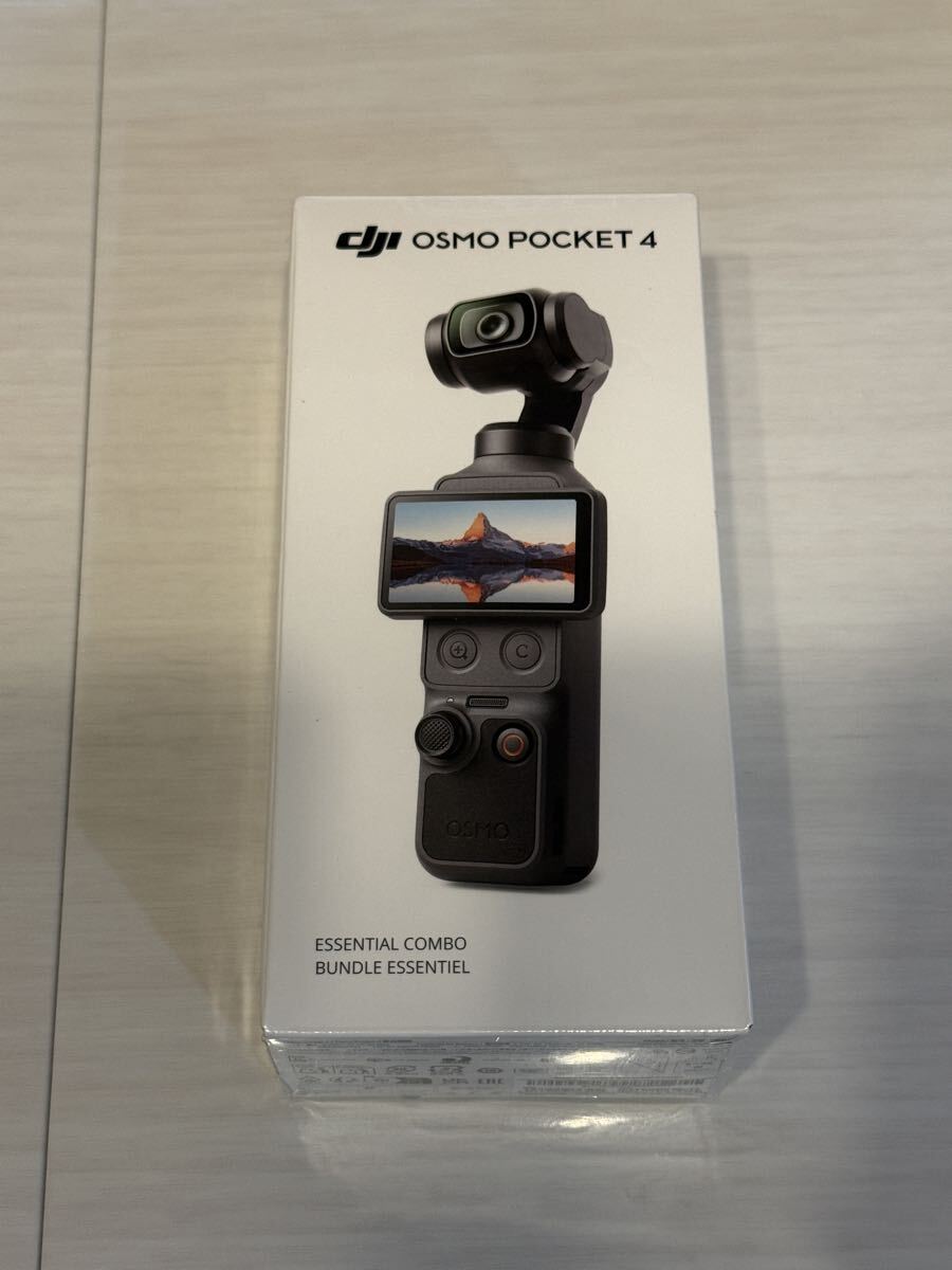 新品 未開封 DJI OSMO POCKET 4 ESSENTIAL COMBO オズモポケット4 国内正規品拍卖