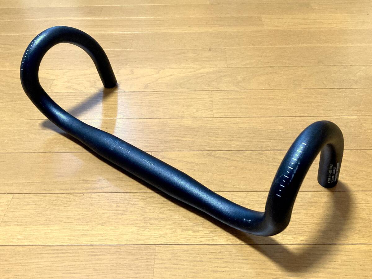 ロードバイク COMP VR C ドロップハンドル φ 31.8mm 380mm 100mm 124mm ブラック アルミ 中古 ボントレガー BONTRAGER拍卖
