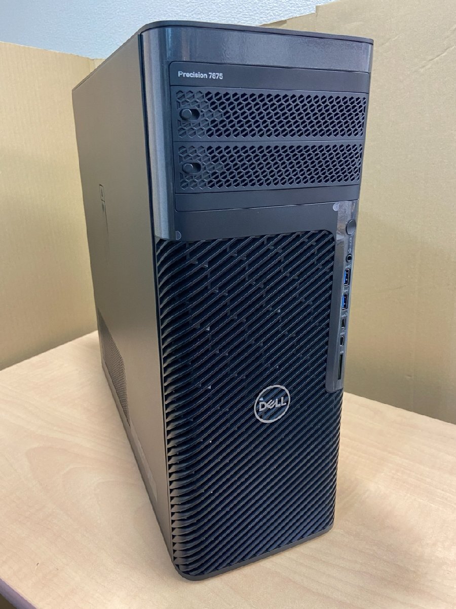 希少 AI VR開発 ワークステーション DELL Precision 7875 AMD Ryzen Threadripper PRO 7955WX 4.5GHz 16GB SSD2TB Radeon Pro W7600 2基拍卖
