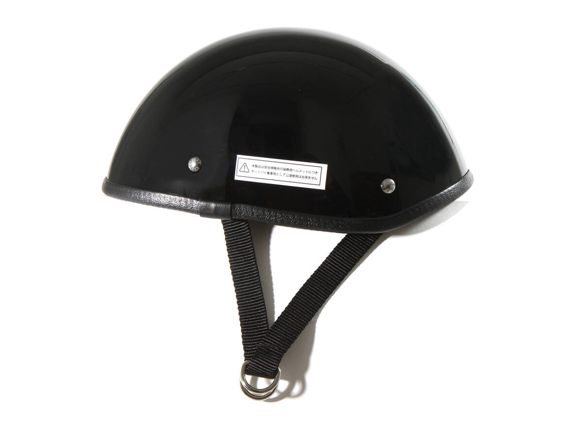 イージーライダース ヘルメット【9858-BK】BAD BORNE Ⅱ DOUBLE STRAP ブラック色 拍卖