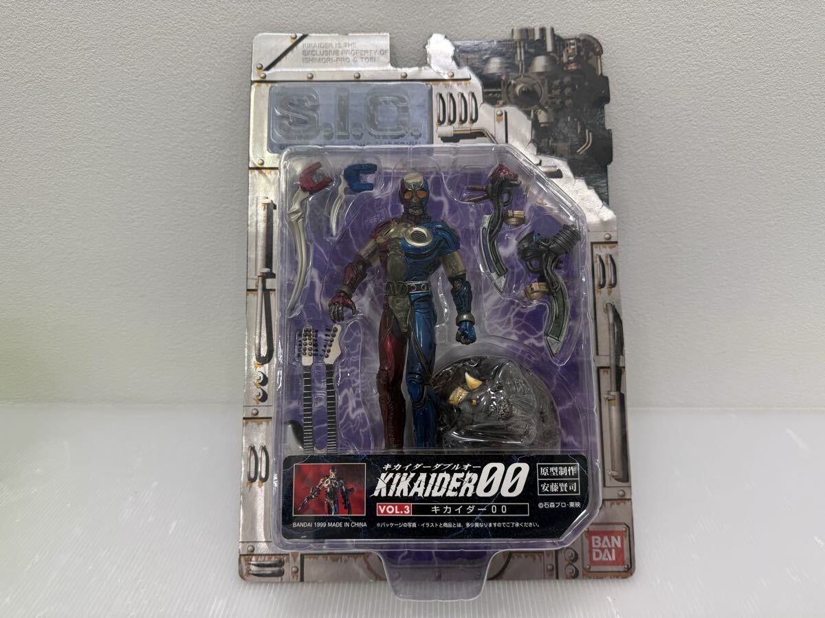 (0603y5) ☆未開封☆ BANDAI バンダイ S.I.C. VOL.3 KIKAIDER00 キカイダーダブルオー 安藤賢司 フィギュア 石森プロ 東映 ★保管品拍卖