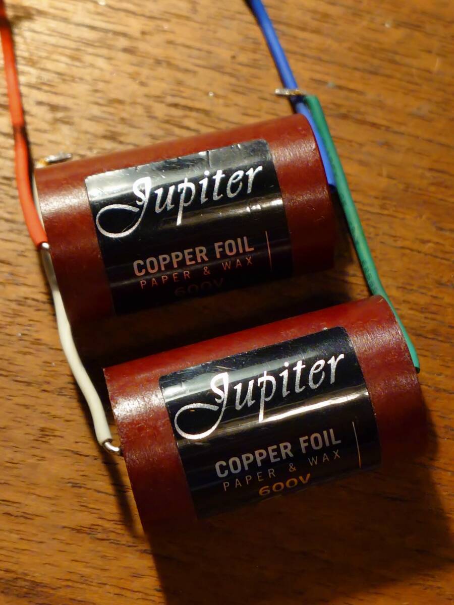 JUPITER Copper&FOIL 600V 0.22μF 超高級 2個セット 数値OK 動作OK カップリングに ★激安出品★ 検 SOLEN Jantzen拍卖