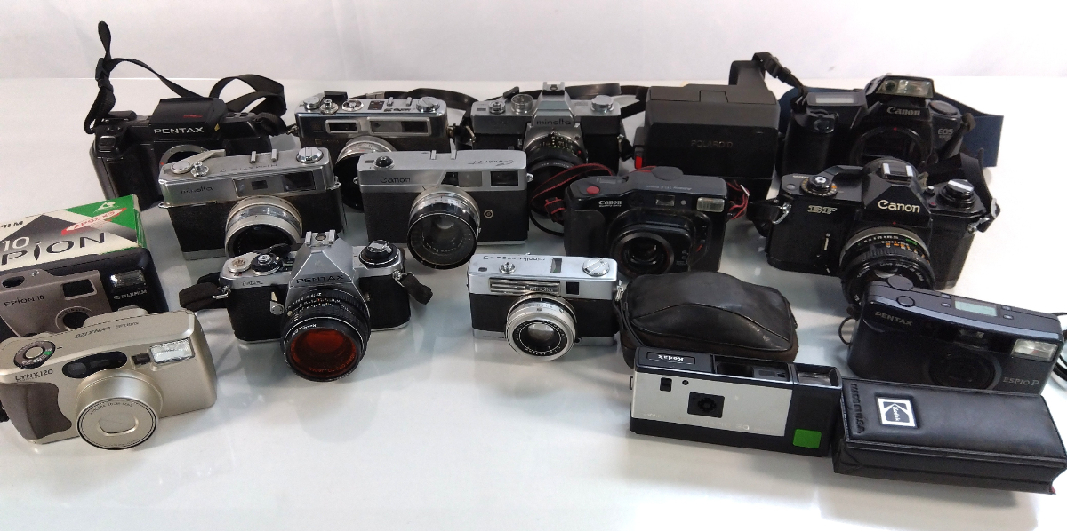 ★フィルムカメラ 15点まとめ Canon PENTAX MINOLTA 他 一眼レフ_DGL_D0612-G00F拍卖