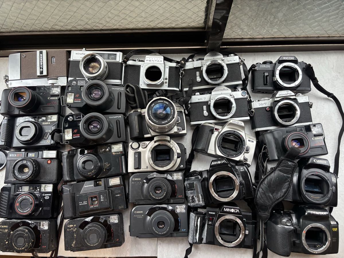 Nikon Canon MINOLTA OLYMPUS FUJIFILM PENTAX フィルムカメラ など F17拍卖