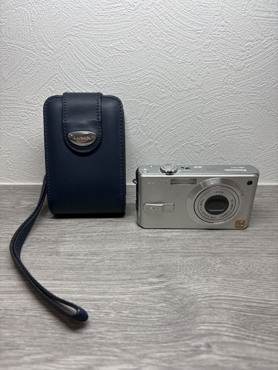 Panasonic パナソニック LUMIX ルミックス DMC-FX7 コンパクトデジタルカメラ デジタルカメラ デジカメ シルバーカラー 通電動作未確認拍卖