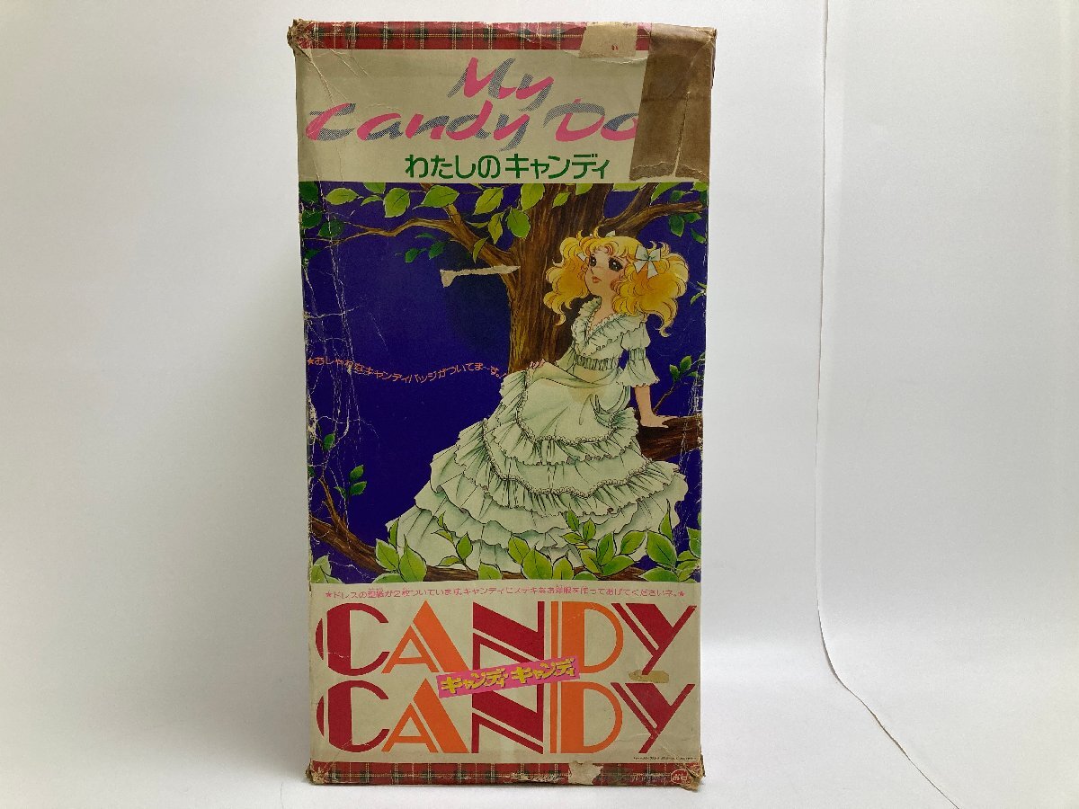 【9-6-5603】ポピー社 キャンディ・キャンディ わたしのキャンディ キャンディス 着せ替え人形 ドール 約90cm 昭和レトロ ドレス型紙付き拍卖