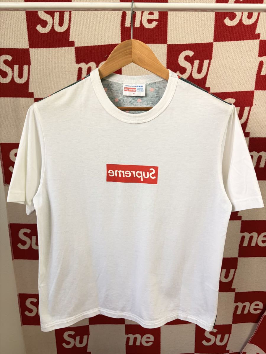 No.16☆希少☆超激レア☆Supreme COMME des GARCONS BOX LOGO Tシャツ拍卖