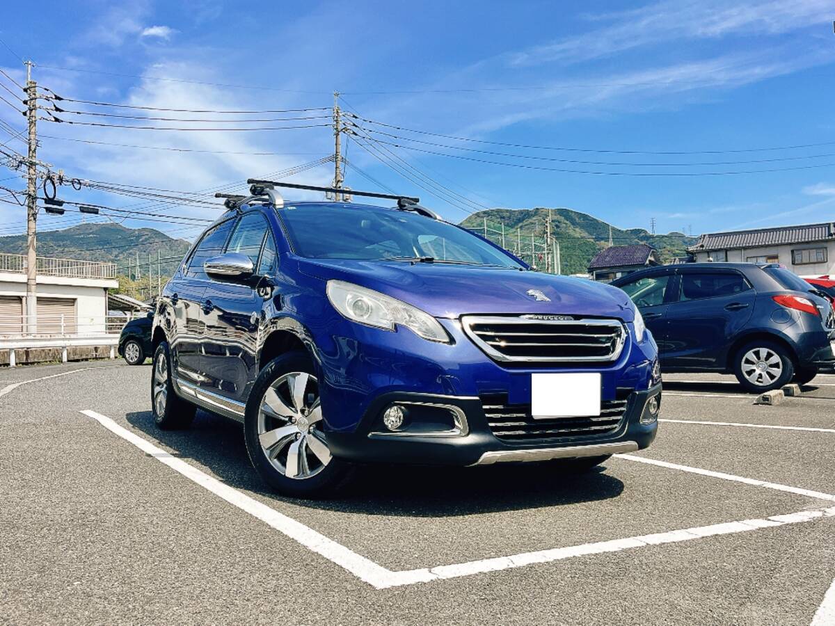 【レア車両出ました】限定車プジョー2008 クロスシティ 車検残りあり、100台限定車、1.2L直列3気筒ターボエンジン、シートヒーター拍卖
