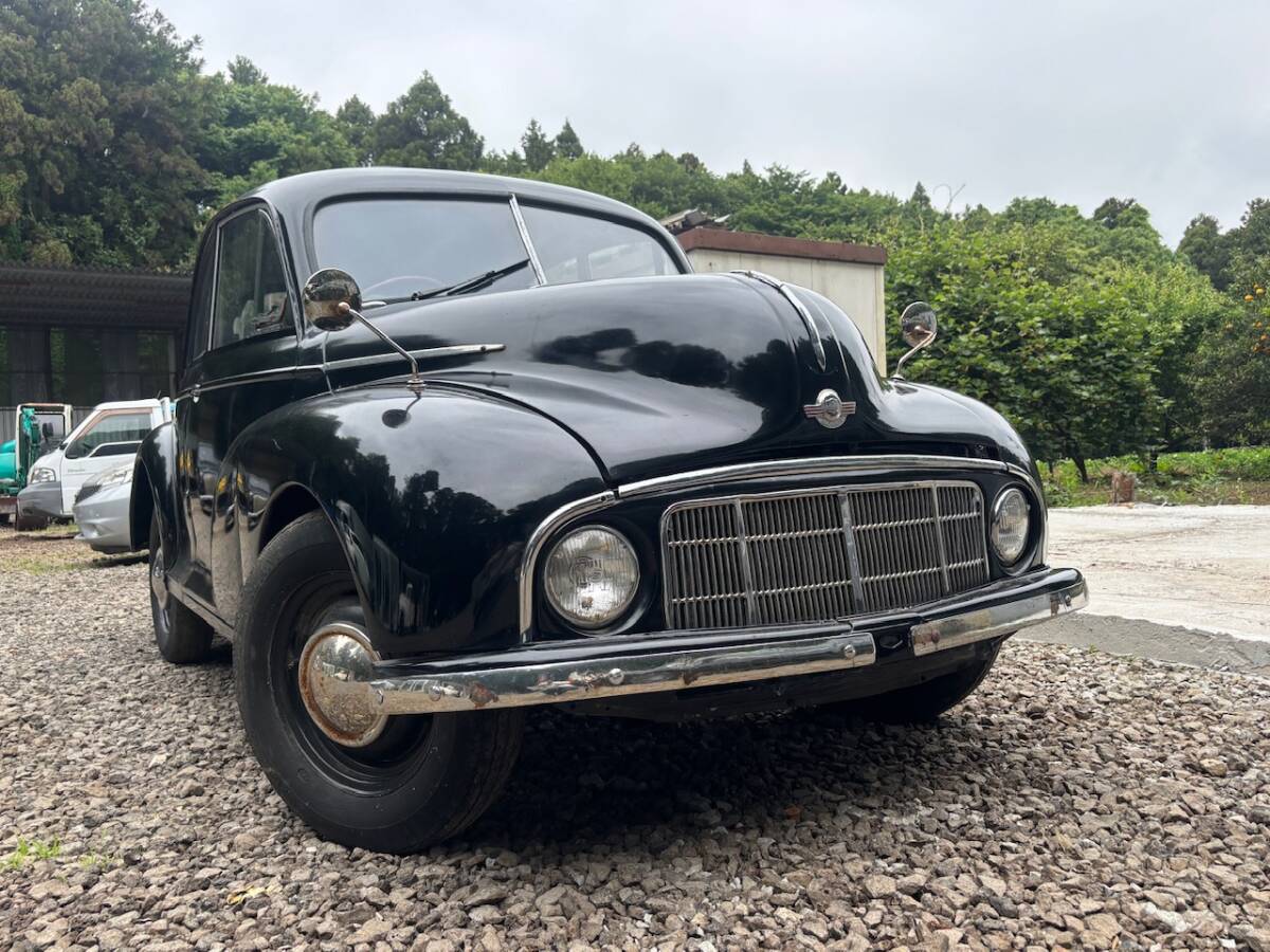 旧車・名車・希少・MORRIS・モーリスマイナーシリーズ・ツードアサルーン・フロントWウインドウ・実働・通関証明・二度と会えないシリーズ拍卖