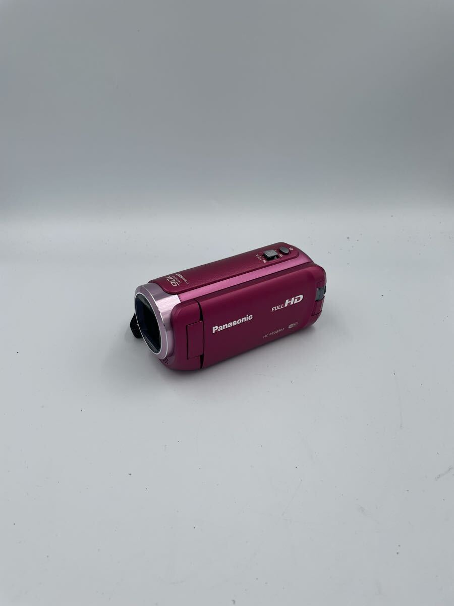 Panasonic(パナソニック) デジタルハイビジョンビデオカメラ HC-W585M 2017年製 ピンク 現状品拍卖