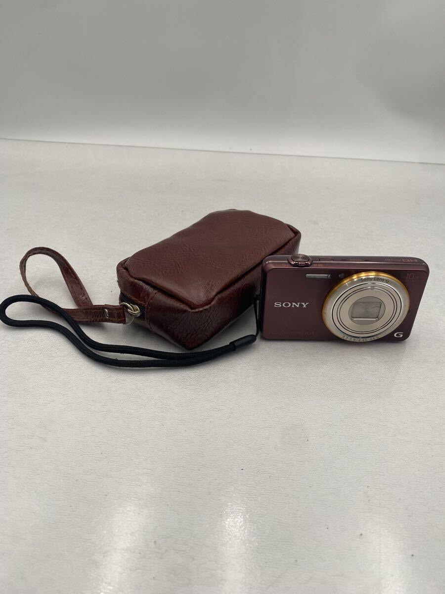A【500円スタート】SONY Cyber-shot DSC-WX100 コンパクトデジタルカメラ ソニー サイバーショット デジカメ ソフトケース付き拍卖