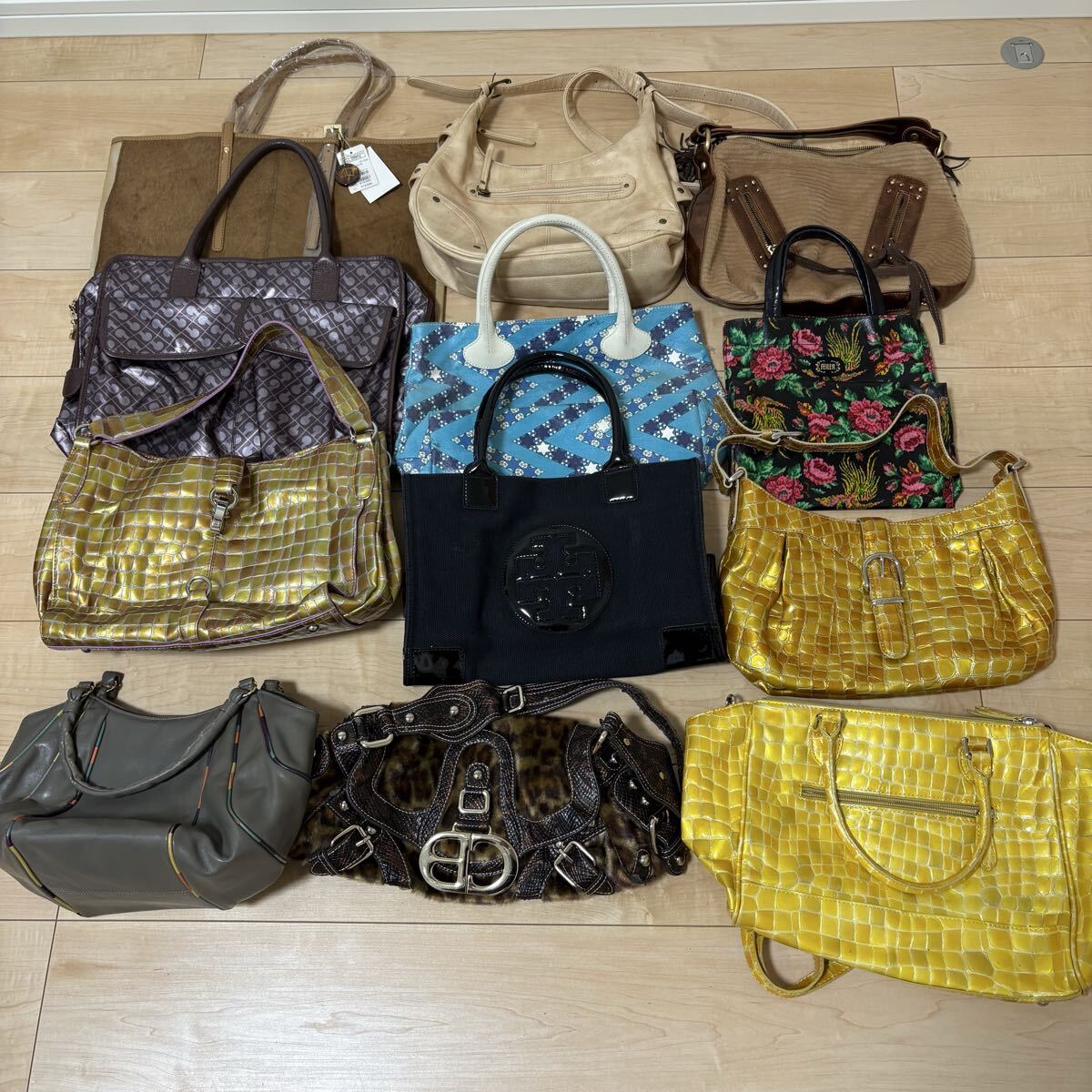 12点バッグまとめ トリーバーチ ゲラルディーニ エミリオプッチ ガリャルダガランテ Y2K Tory burch バック bag 鞄 セット set 大量 等 革拍卖