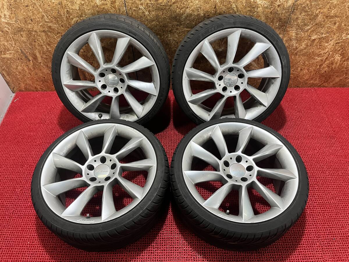 ロリンザーRS8 19×8.5J +38 5穴 PCD114.3 MAXTREK MAXIUS 235/35/R19 NANKANG ULTRA SPORT NS-Ⅱ 265/30/R19 2本ずつ 売切!!拍卖