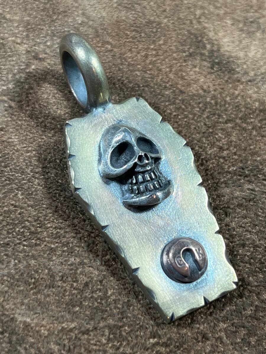GOLD KID ゴールドキッド 真鍮コフィンスカルトップ 真鍮 正規品 スカル SKULL BRASS コレクション放出拍卖