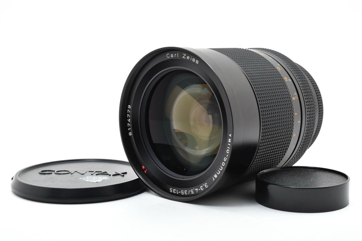 ◎美品◎ CONTAX コンタックス Carl Zeiss Vario-Sonnar 35-135mm F3.3-4.5 T* MMJ レンズ【キャップ付き】#1017拍卖