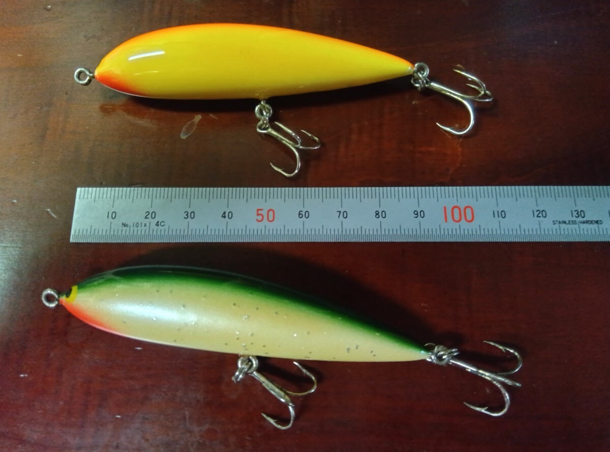 old オールド タックルハウス チビリコ ペンシルベイト 良品2点セット! 検索)バルサ50、ザウルス、heddon、ハトリーズ拍卖