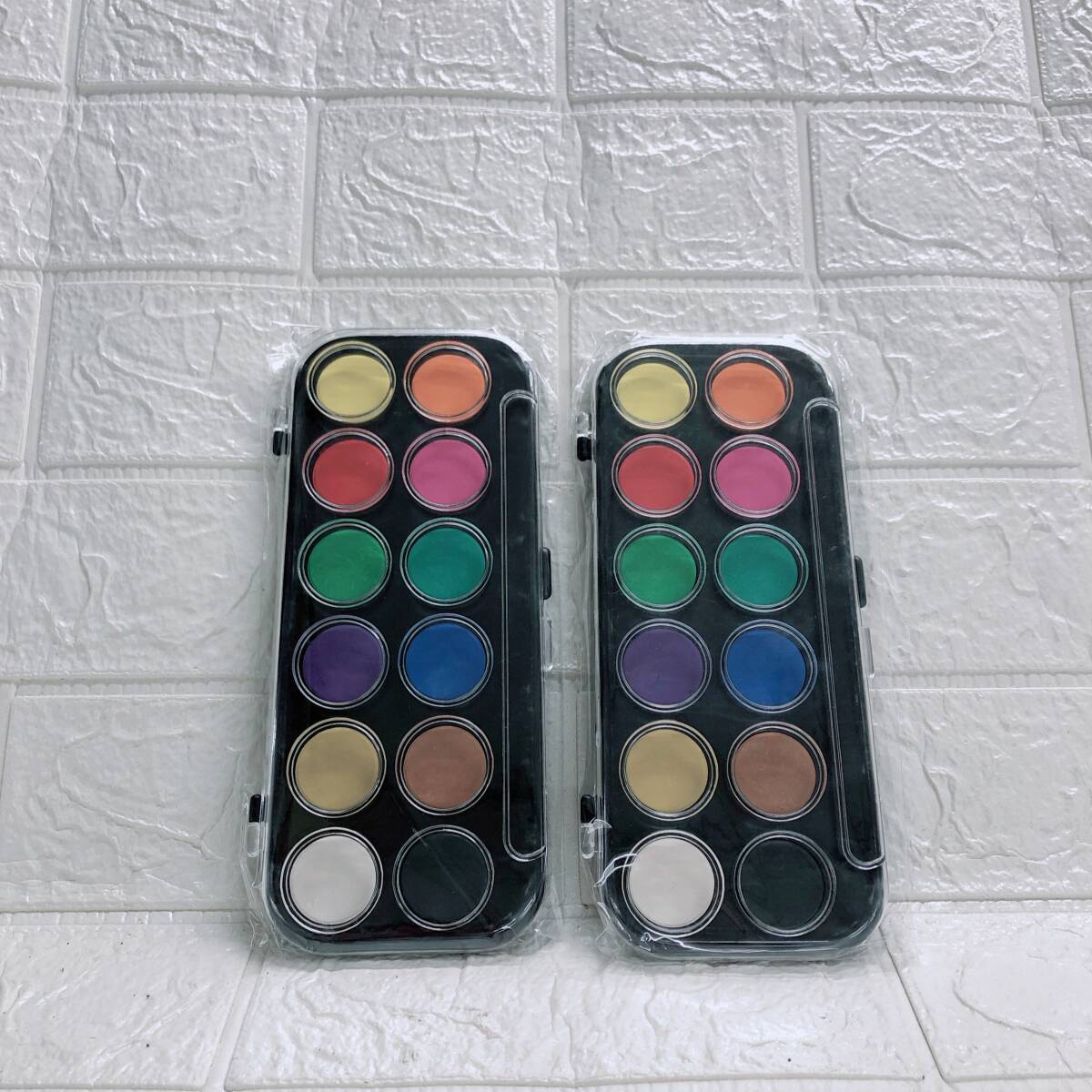 ★【在庫処分価格】固形 水彩絵具 12色セット アーテック 絵具 経年保管品 現状品☆C6-802J拍卖