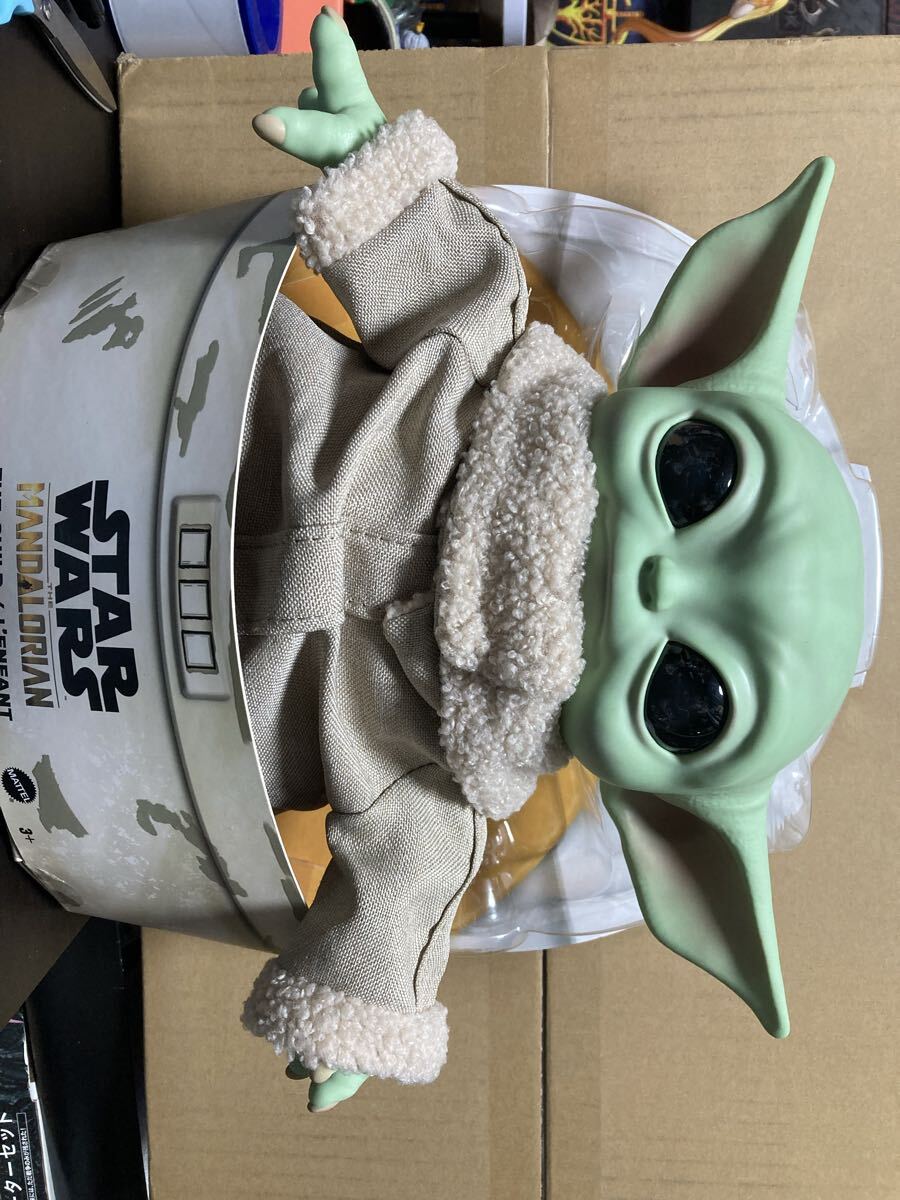 スターウォーズ グローグー ぬいぐるみ フィギュア ソフビ チャイルド マンダロリアン& グローグー ベビーヨーダ 即決 ラスト拍卖