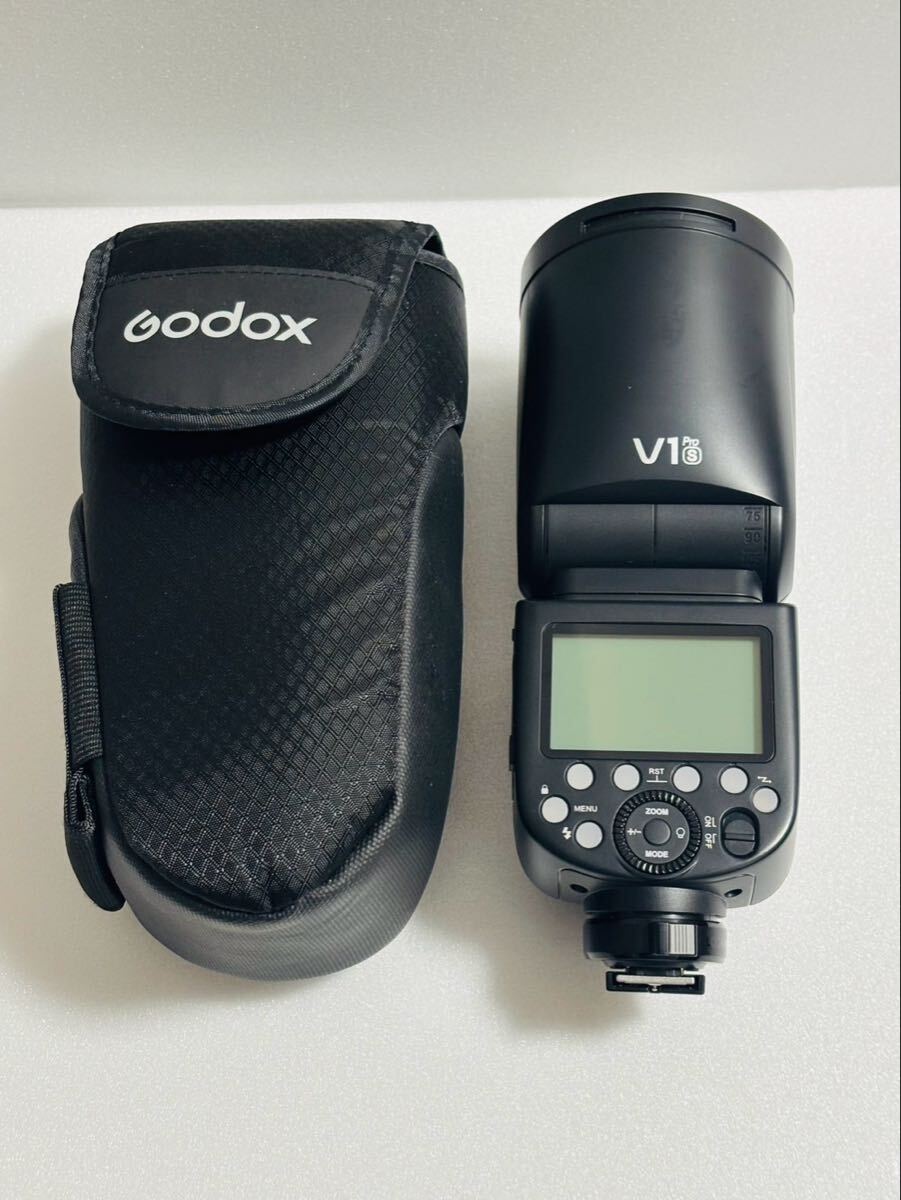 9 GODOX V1Pro S ソニー用 クリップオンフラッシュ ストロボ カメラ 周辺機器 ゴドックス 中古品 現状品 動作未確認為ジャンク品扱い拍卖