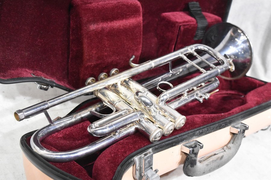 【D】Vincent Bach Stradivarius ML 37G トランペット バック シルバー シルバー 3319740【送料無料】拍卖