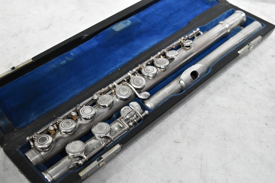 【D】The Muramatsu flute フルート ムラマツ フルート STERLING SILVER 3312096拍卖