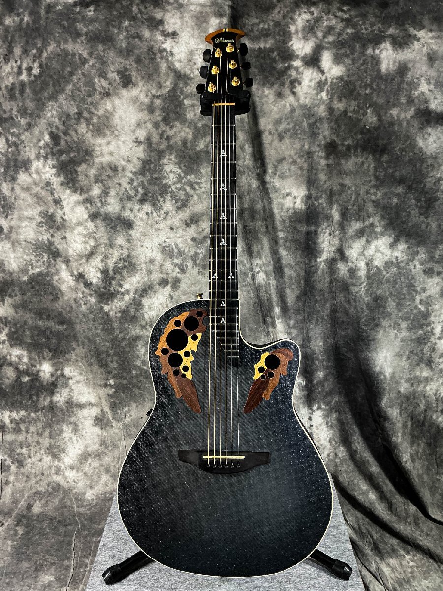 【J】Ovation Adamas W597T 2002 オベーション アダマス Optimaプリアンプ エレアコ CVTトップ カーボンファイバー 3238128 D0611拍卖